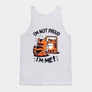 "Confident Cat - Feline Fine and Fabulous" Tank Top